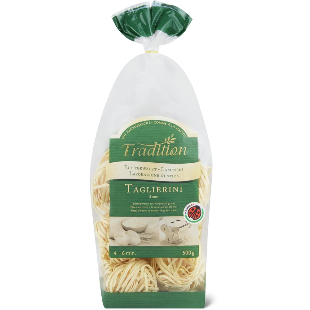 Tradition IP-SUISSE Taglierini aus Eier