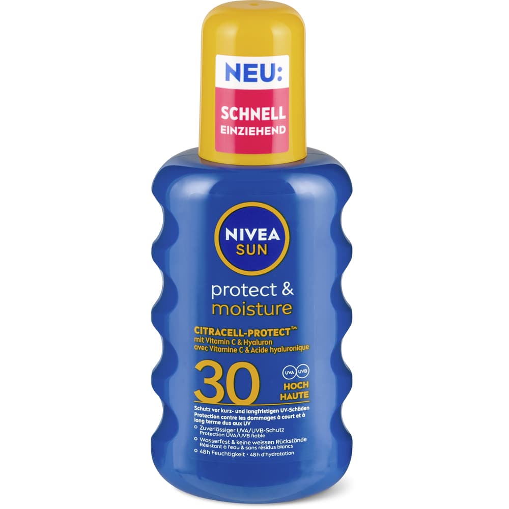Nivea Sun Pflegendes Sonnenspray Protect & Moisture - LFS 30
