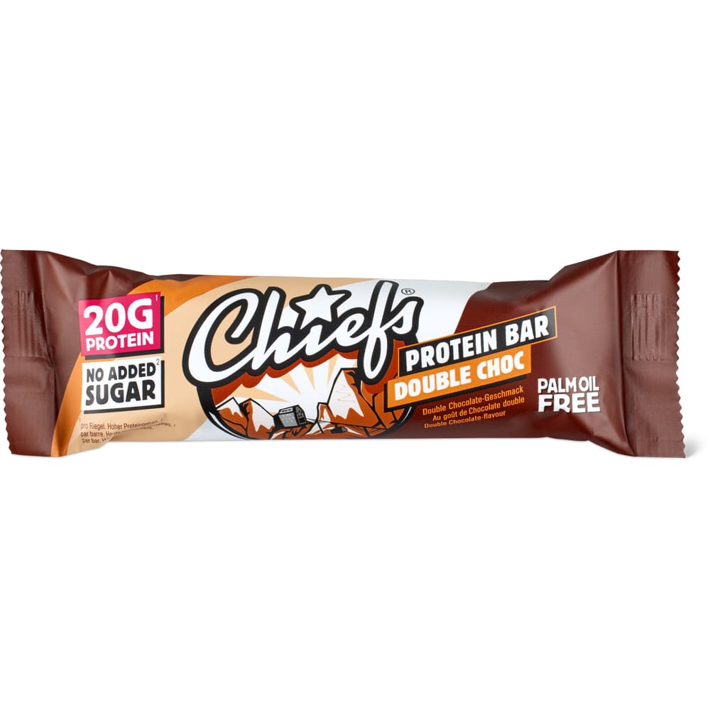 Chiefs Proteinriegel double chocolate