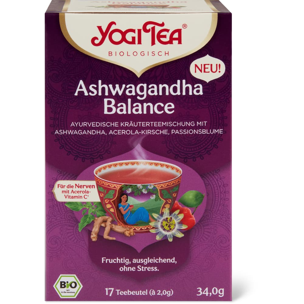 Yogi Tea Bio Kräutertee Ashwagandha