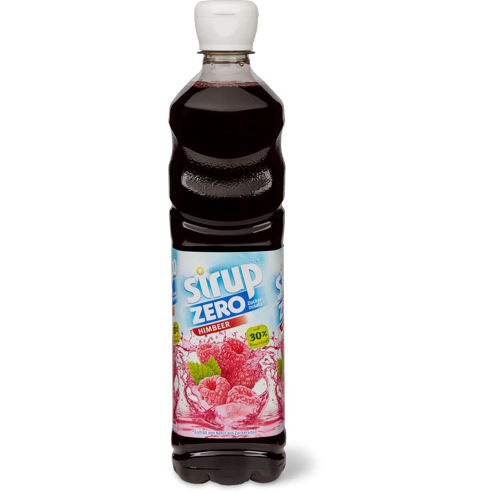 Sirup Zero Himbeersirup Mit 30% Fruchtsaft