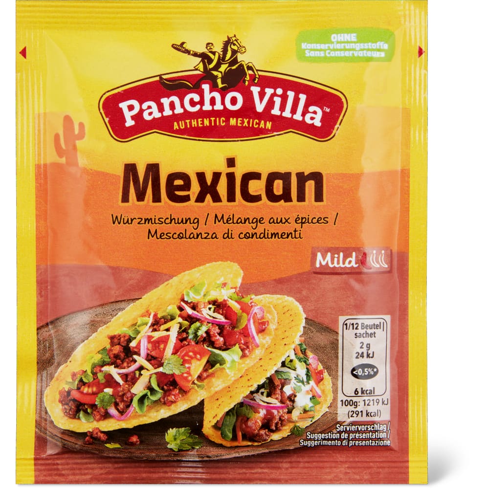 Pancho Villa Mexican Mix Würzmischung Mild