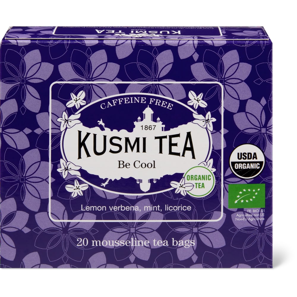 Kusmi Tea Be Cool Bio-Infusion Eisenkraut, Minze, Lakritze