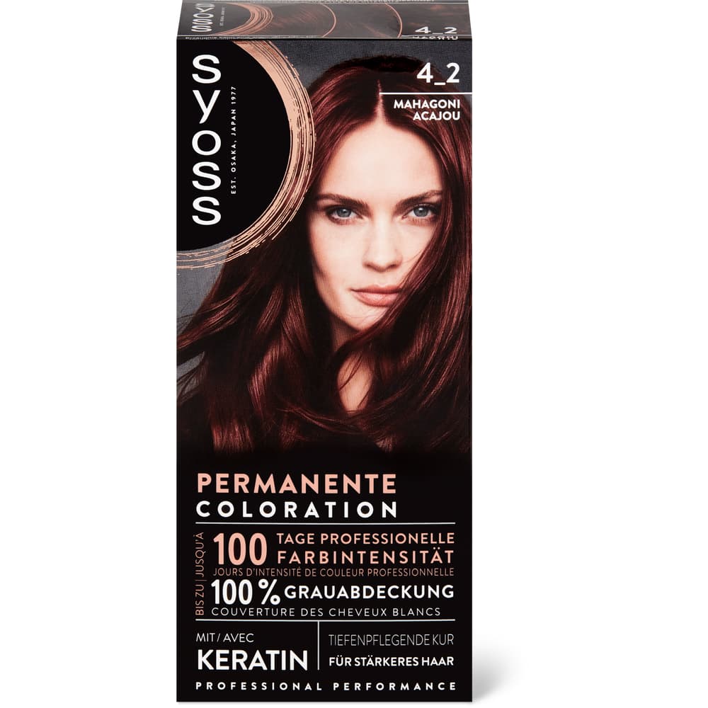 Syoss Coloration 4.2 Mahagoni, permanent