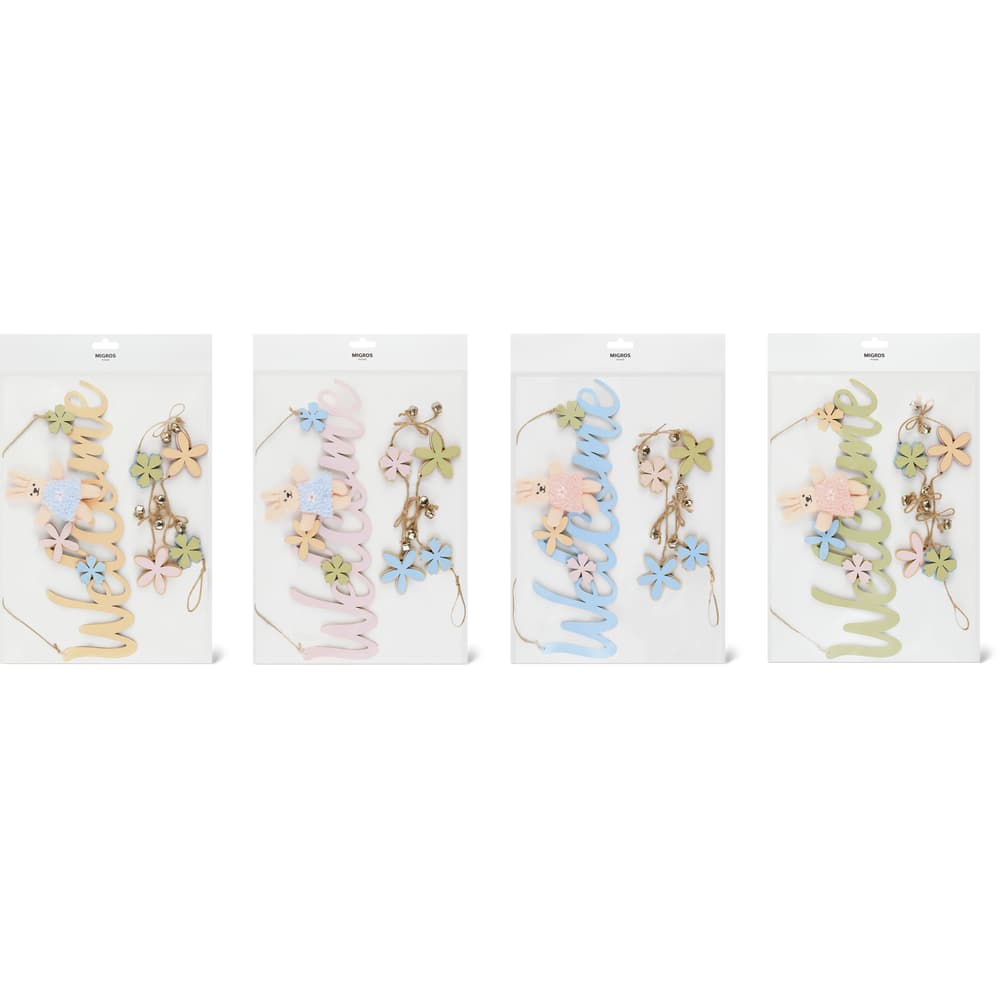 Migros Home Welcome-Schild assortiert