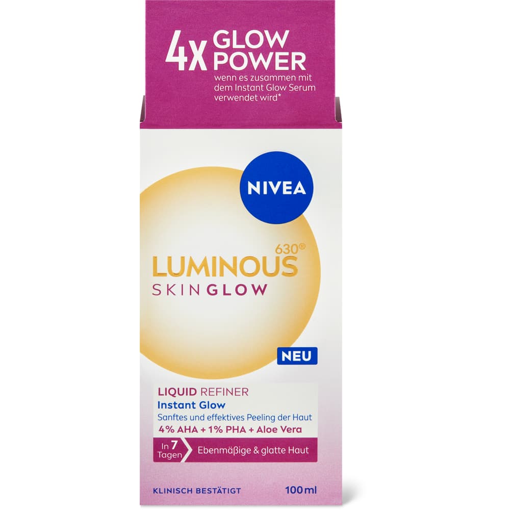 Nivea Luminous 630 Flüssiges Verfeinerungs Skin Glow