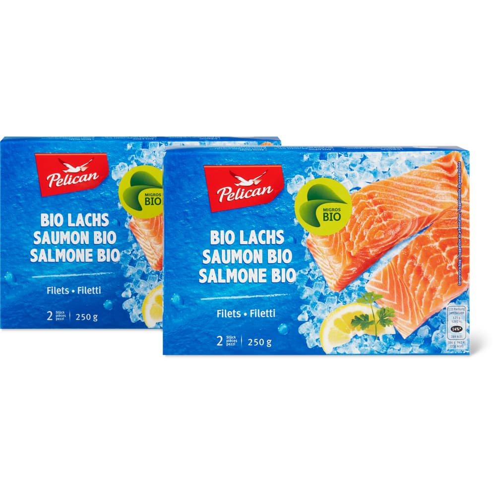 Pelican Lachsfilets Bio