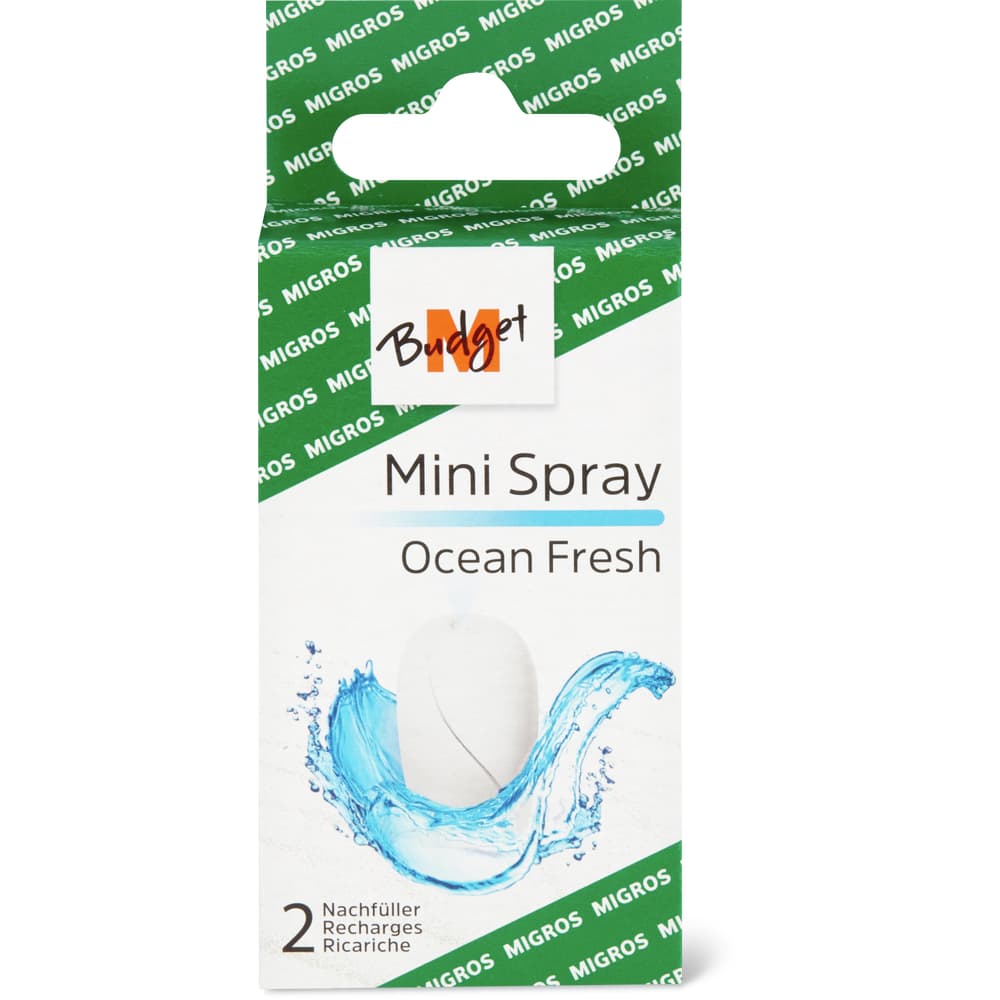 M-Budget Nachfüllpackungen für Lufterfrischer-Spray Ocean Fresh