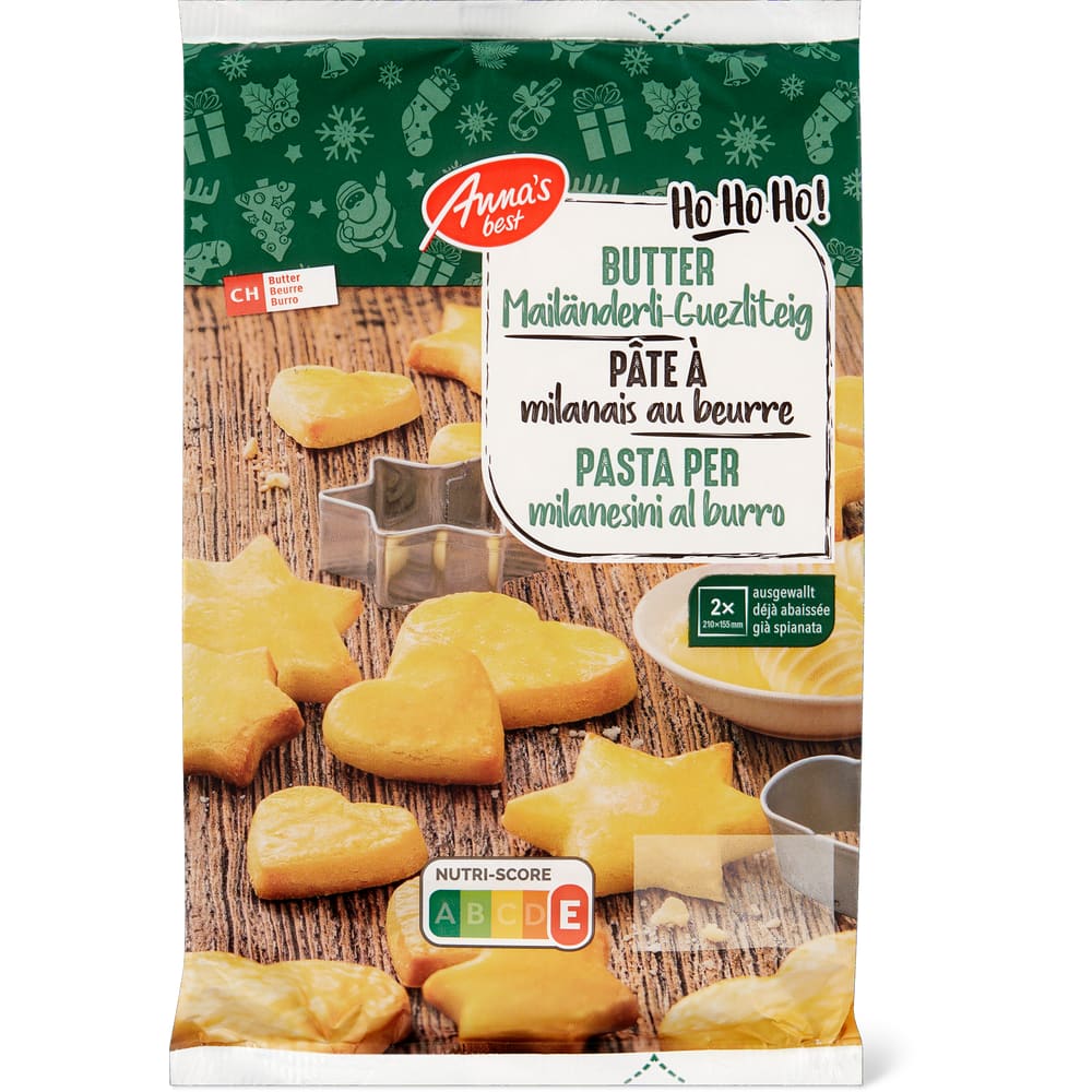 Anna's Best Buttermailänderliguezliteig ausgewallt