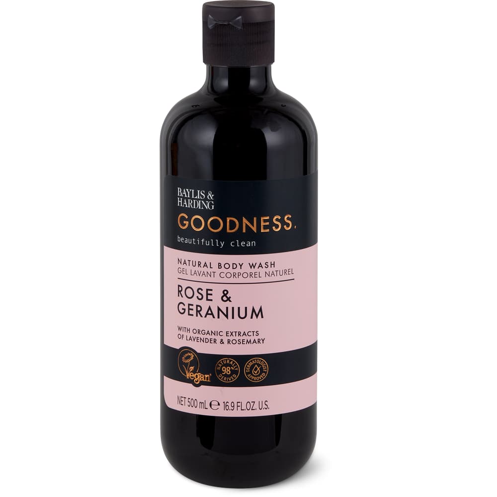 Baylis & Harding Sprchovací Gél Elements White Tea & Neroli, 500 Ml