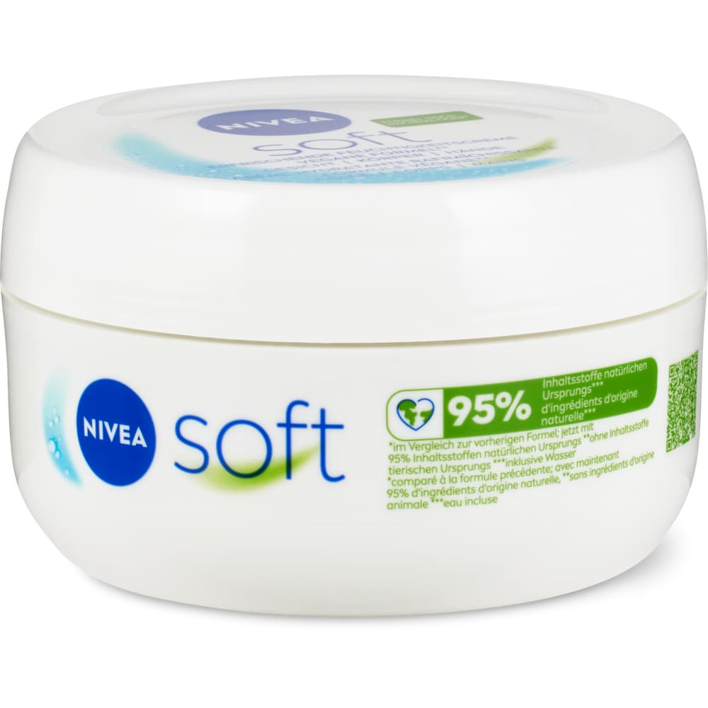 Nivea Creme Soft Soft erfrischende Feuchtigkeitscreme Topf