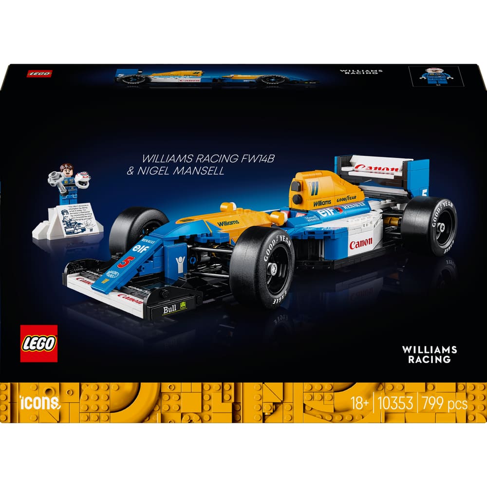 Lego Icons 10353 Williams Racing FW14