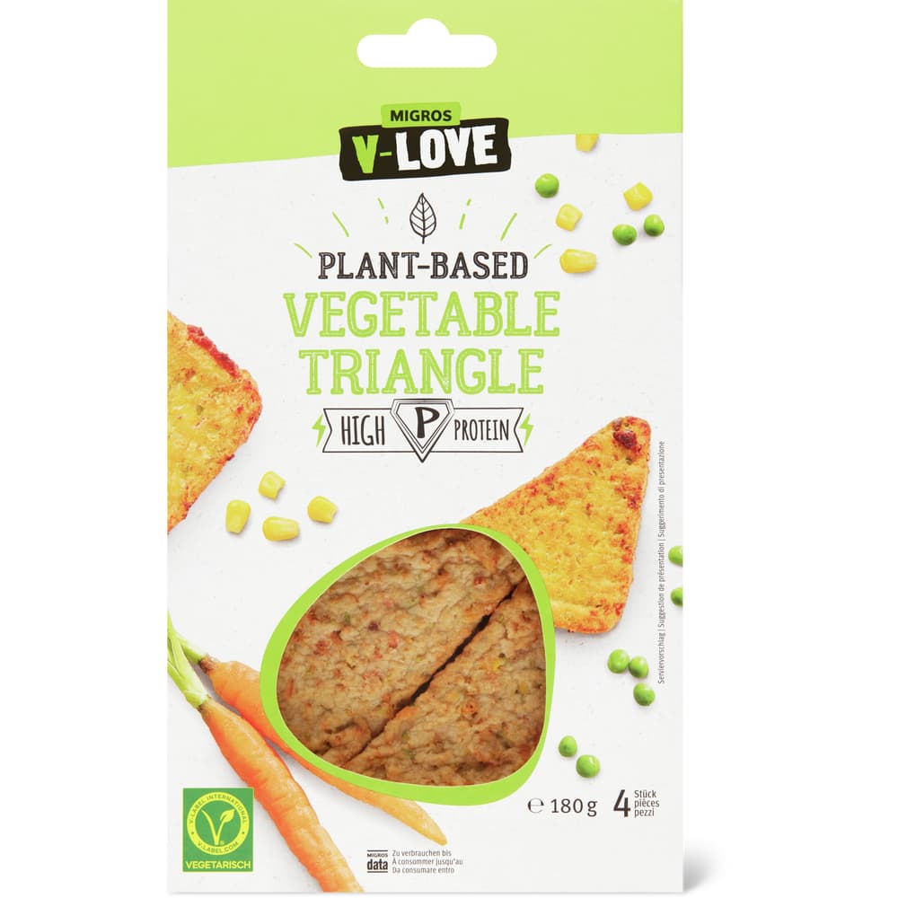V-Love Gemüsedreieck Vegetarisch