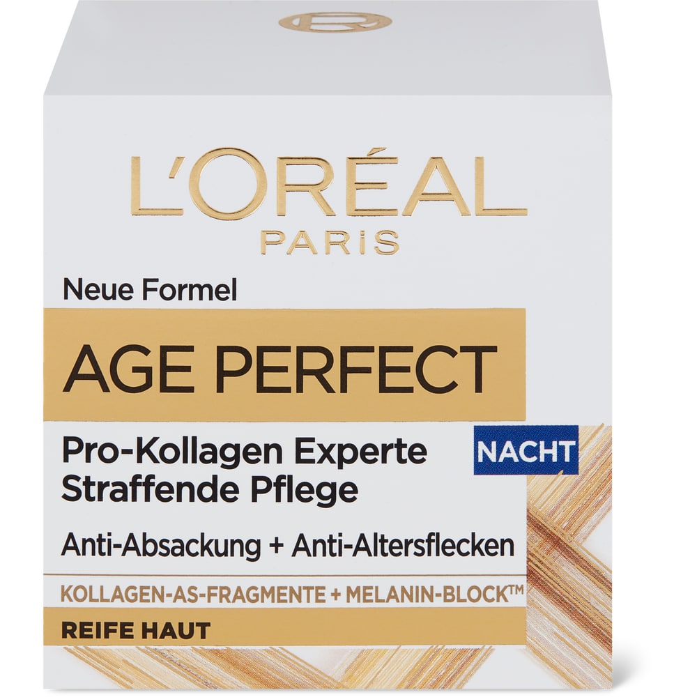 L'Oréal Paris Age Perfect Anti-Falten Nachtspflege Reife Haut