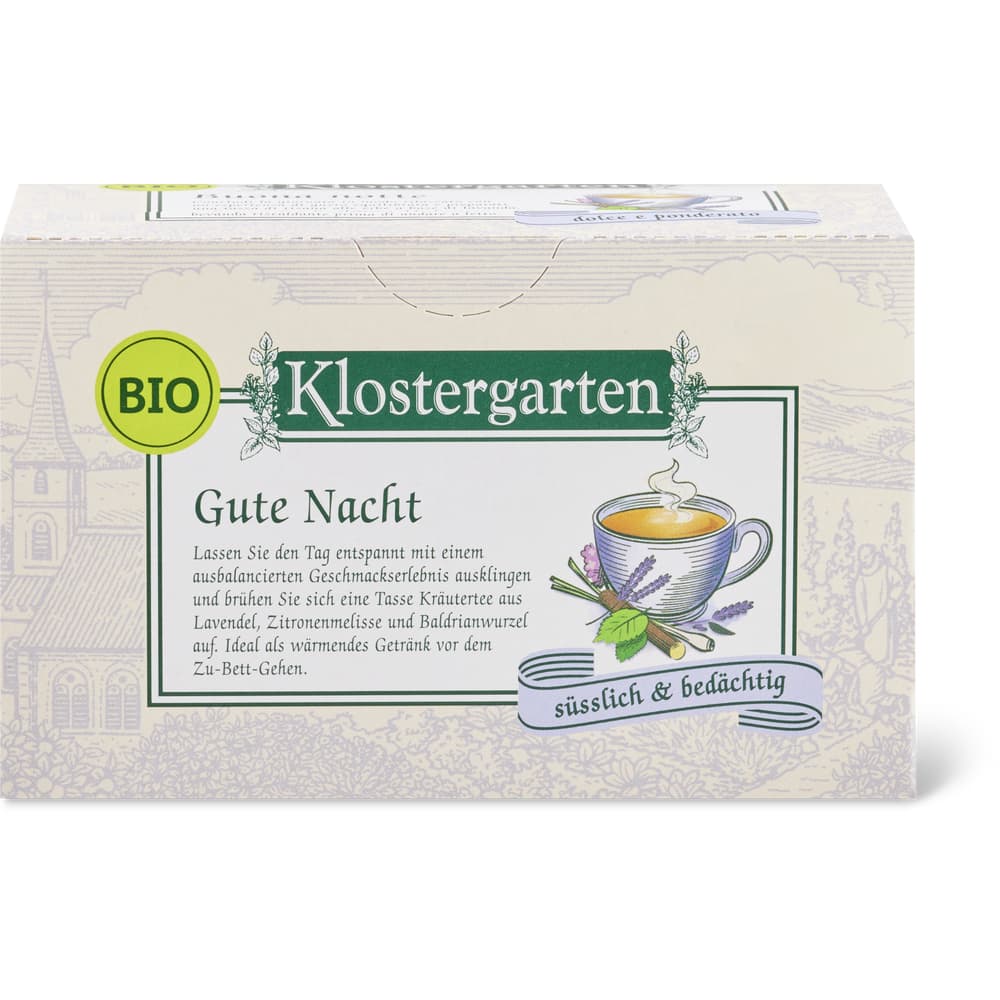 Klostergarten Bio Kräutertee Gute Nacht