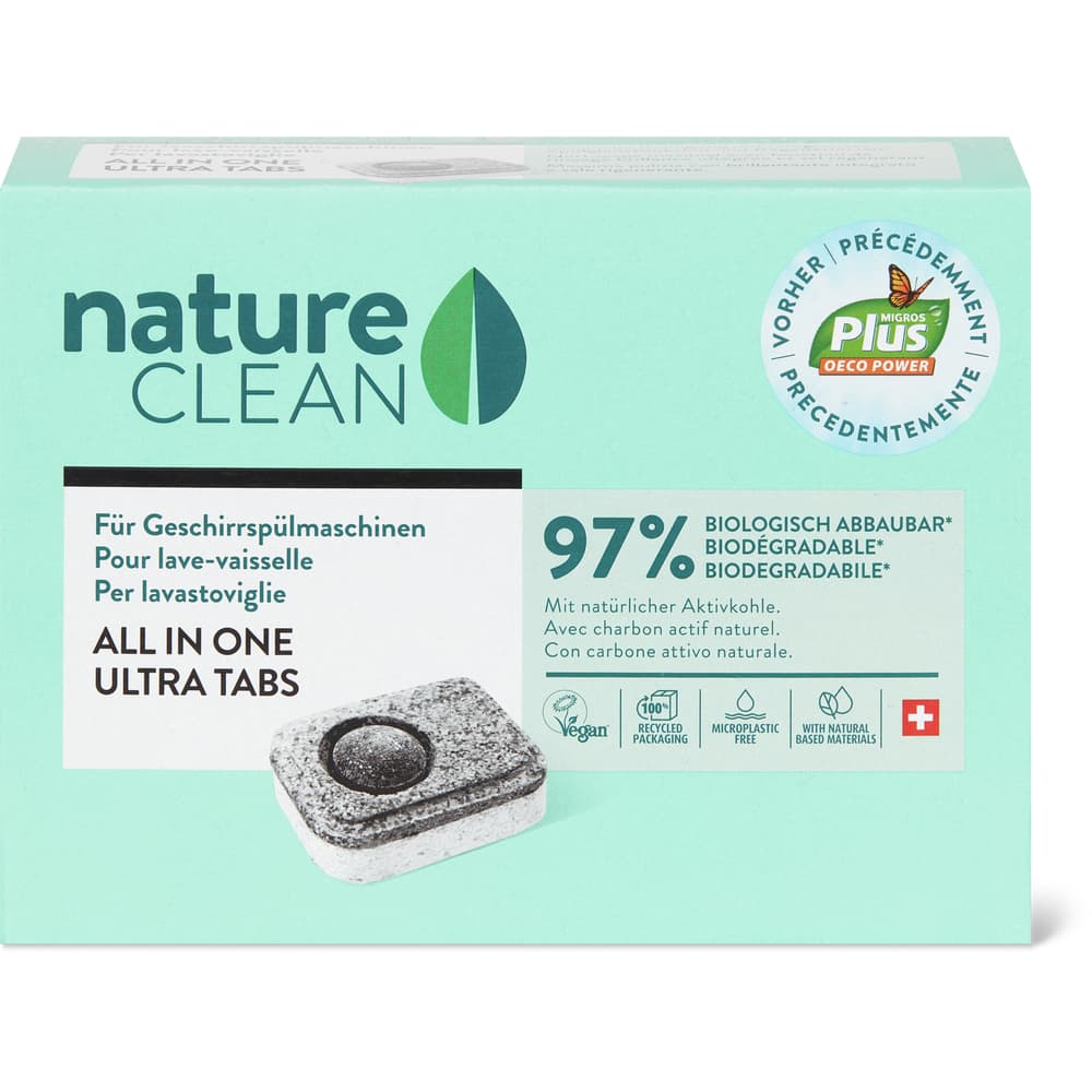 Nature Clean All In One · Tabs für Geschirrspülmaschine