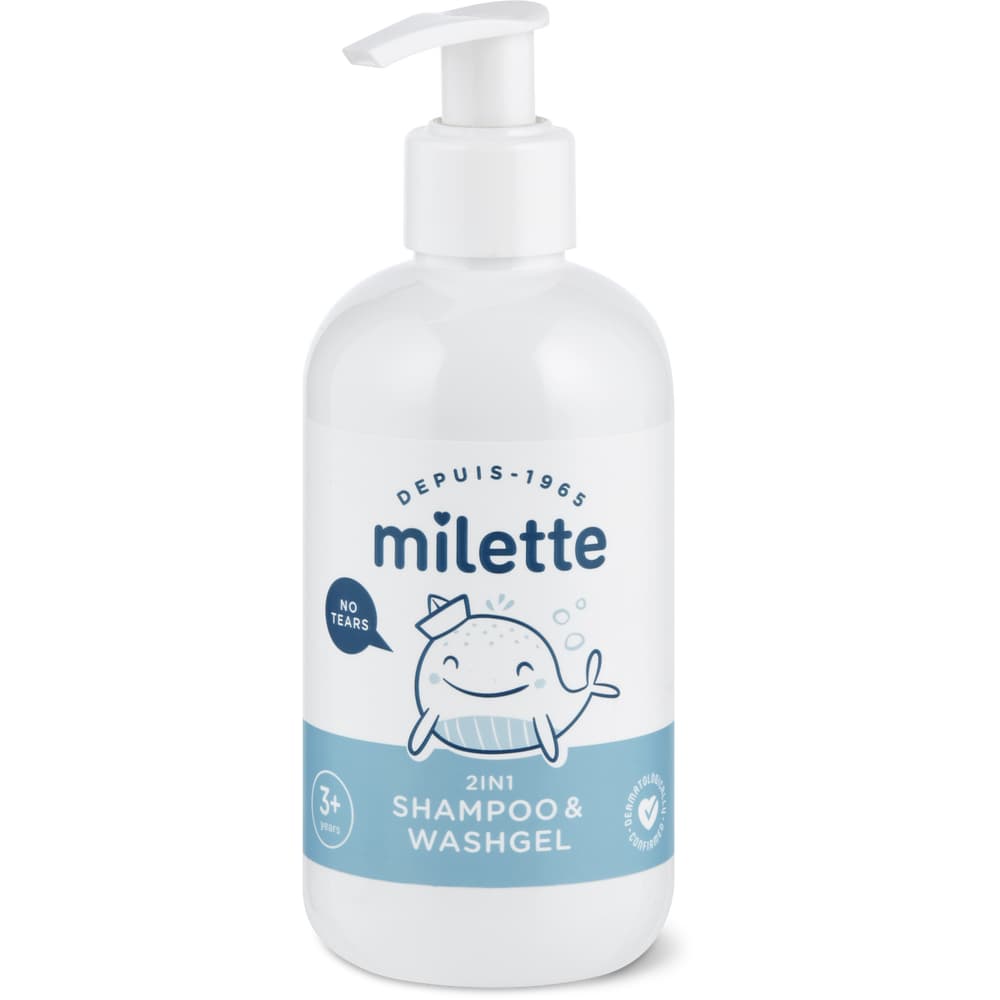 Milette Kids 2in1 Shampoo&Washgel
