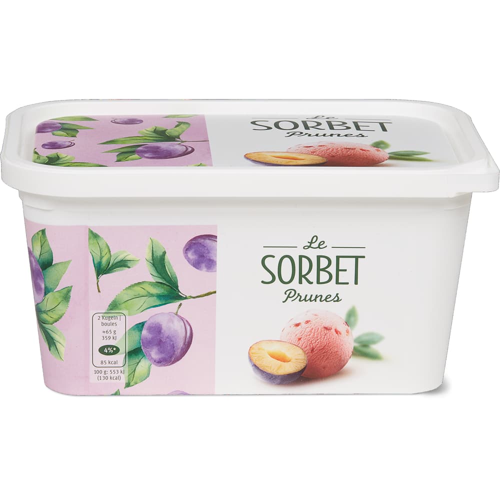 Le Sorbet Sorbet Zwetschgen