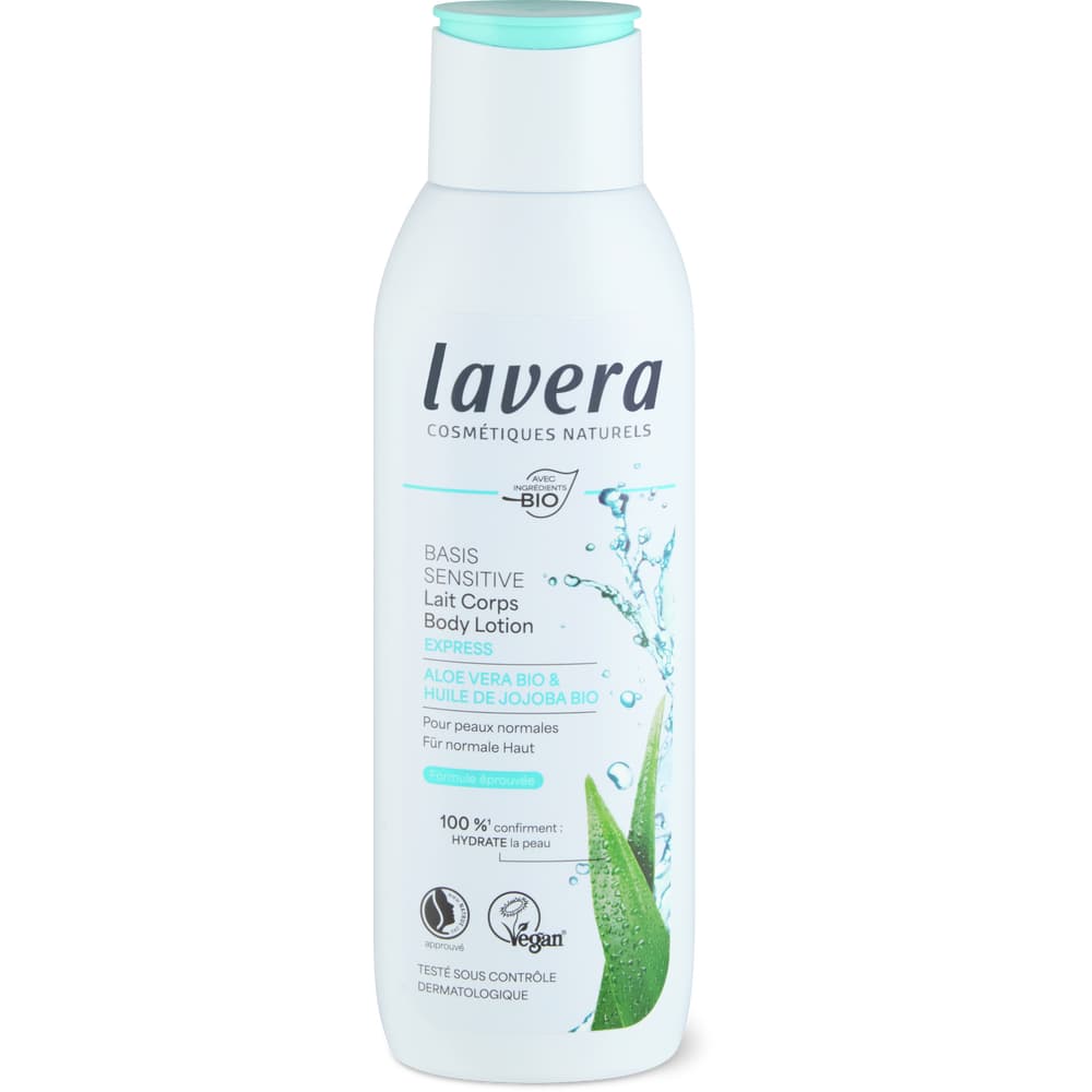 Lavera Basis Sensitiv Express Bodylotion Aloe Vera & Jojoba, vegan