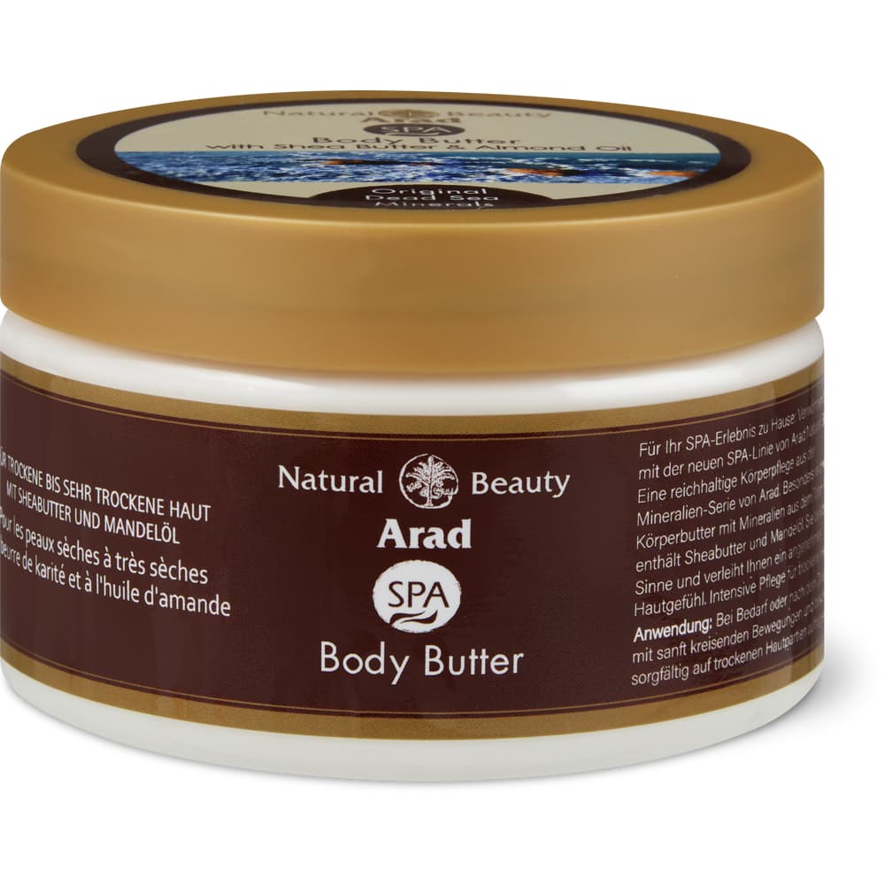 Arad Body Butter sheabutter Mandelöl & Granatapfelextrakt