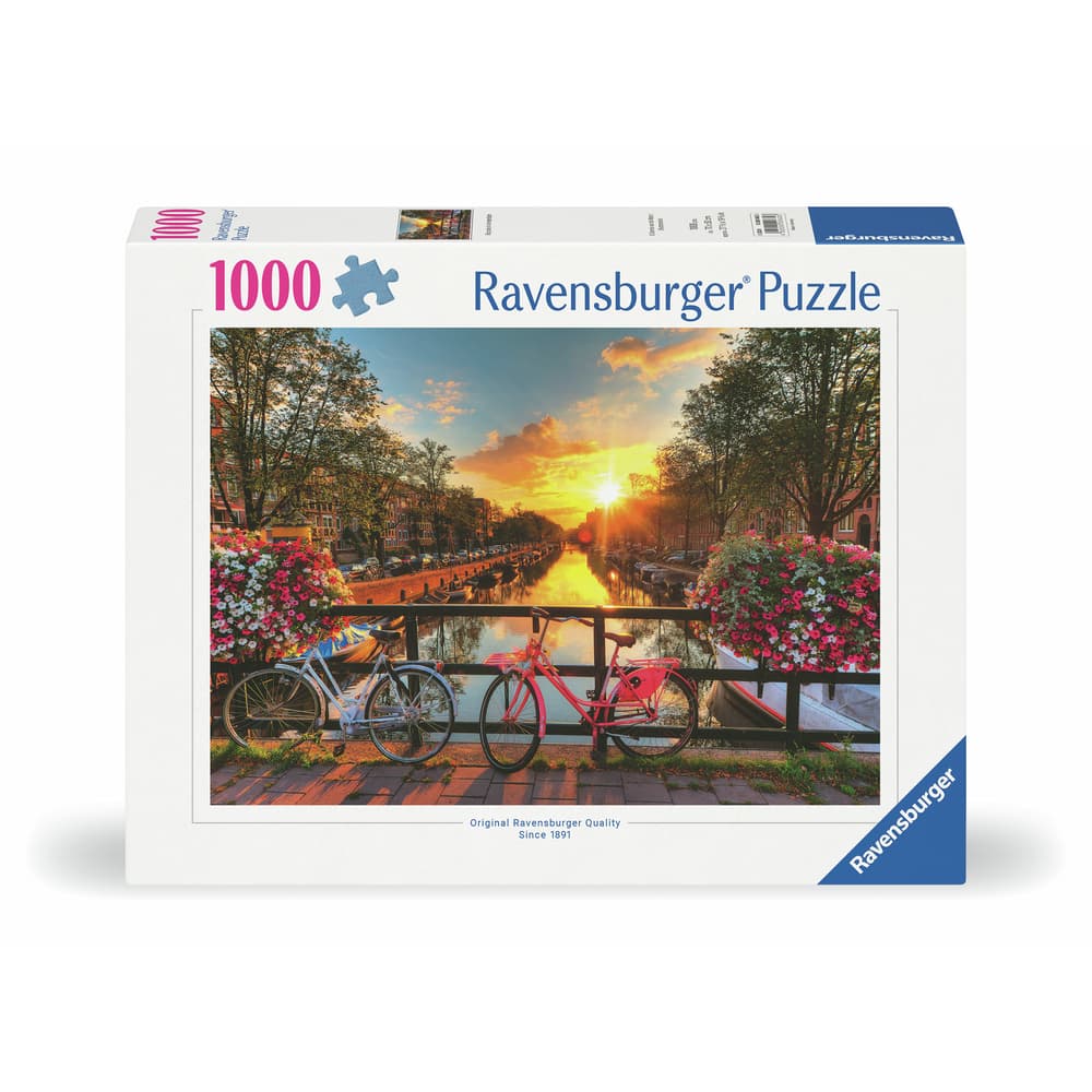 Ravensburger Puzzle Fahrräder in Amsterdam 1000 Teile