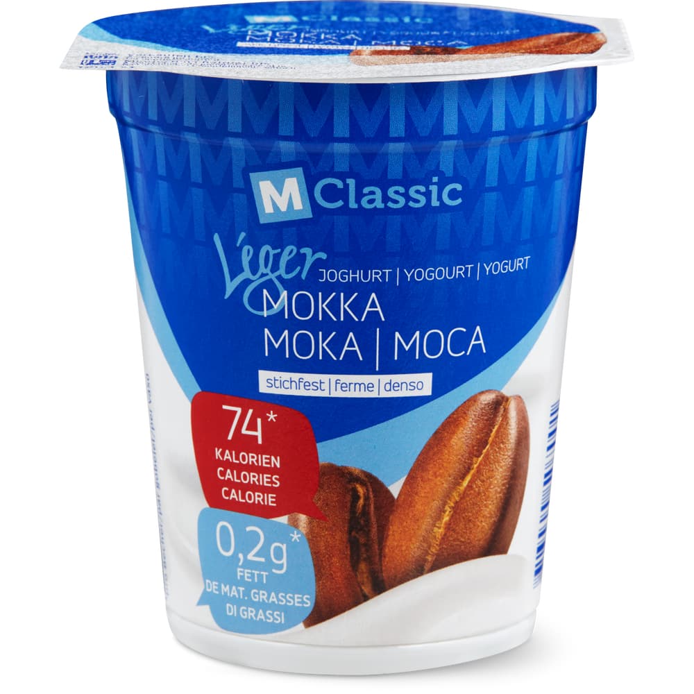 M-Classic Léger Joghurt stichfest Mokka