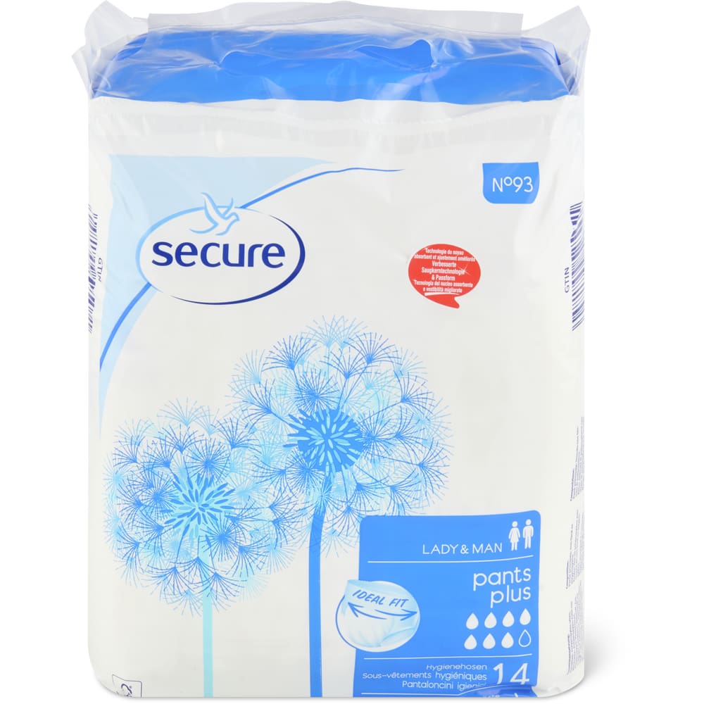 Secure Pants Plus Grösse L