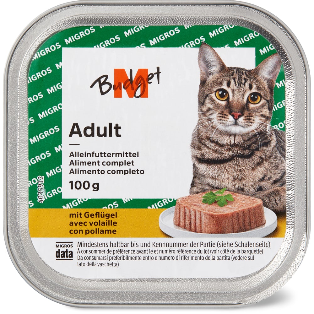 M-Budget Adult Paté Geflügel