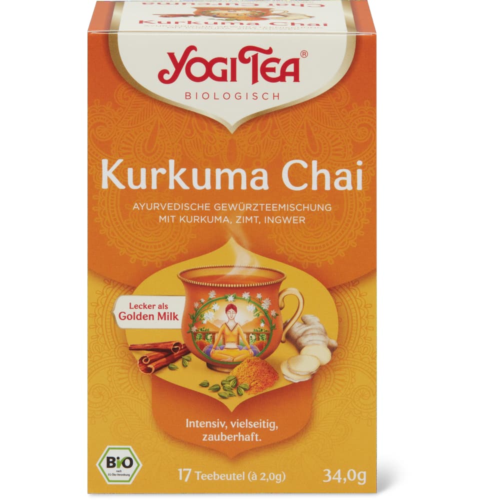Yogi Tea Kurkumateemischung Kräuter und Gewürzteemischung