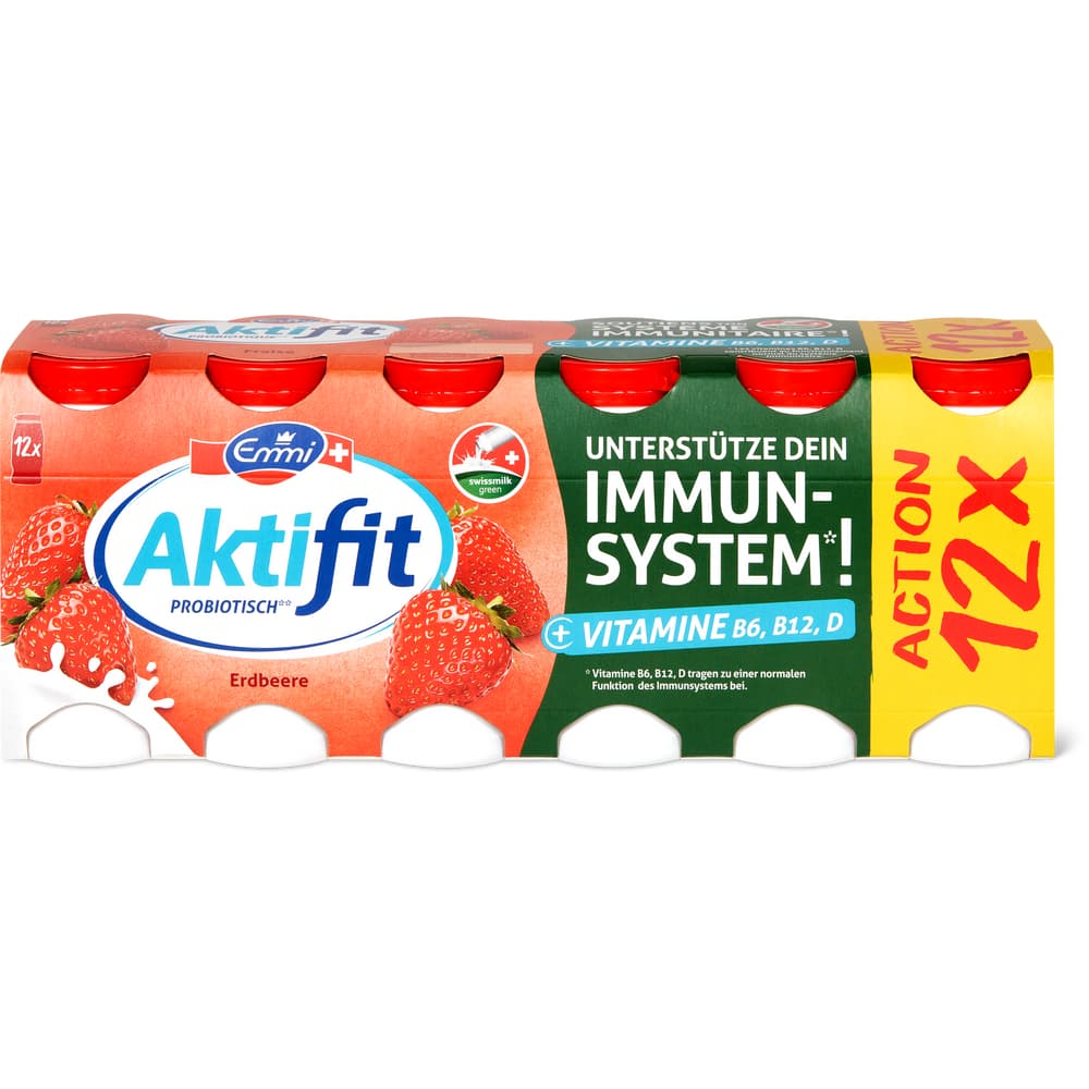 Emmi Aktifit Joghurt Drink Erdbeer