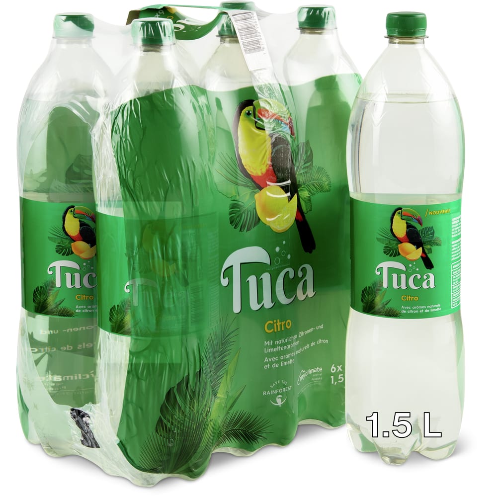 Tuca Zero Tafelwasser Kohlensäurehaltig Citro