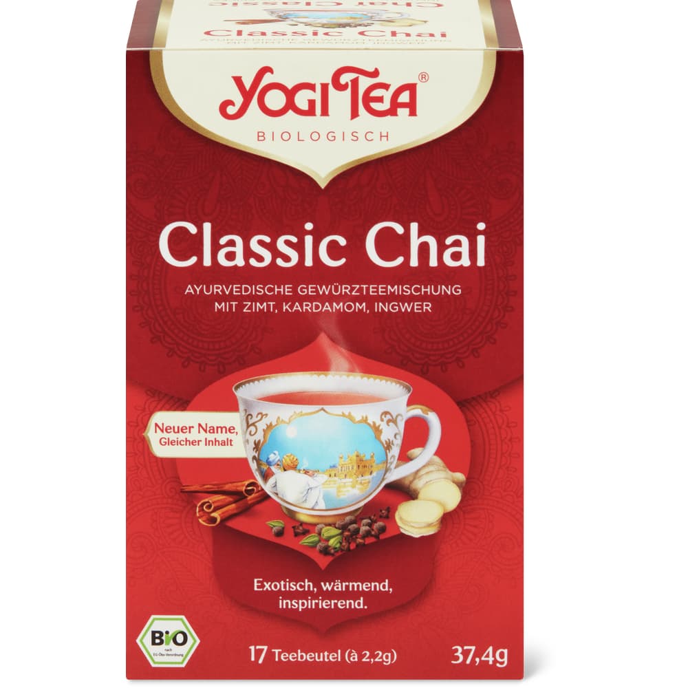 Yogi Tea Gewürzteemischung, aromatisiert mit Gewürzextrakt Classic Cinnamon Spice