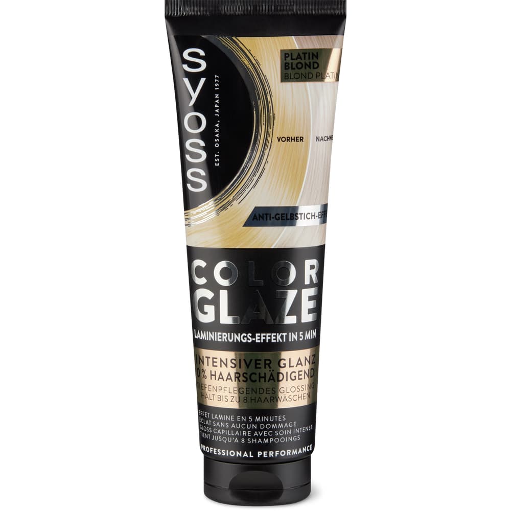 Syoss Color Glaze Platin Blond