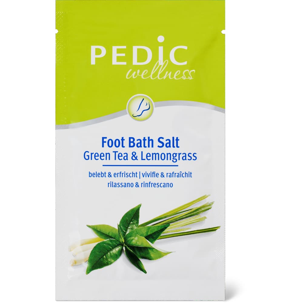 Pedic Foot Bath Salt Green Tea & Lemongrass