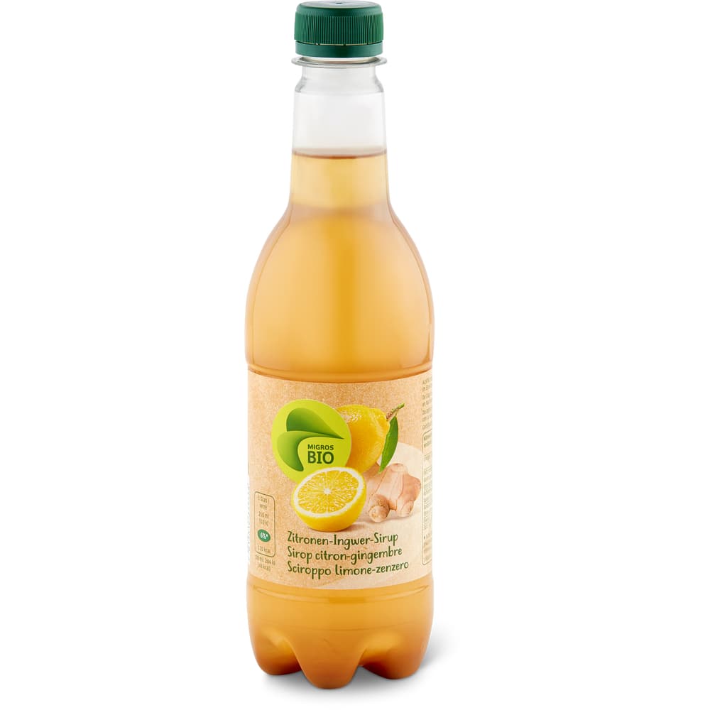 Sirup Bio, Zitrone-Ingwer