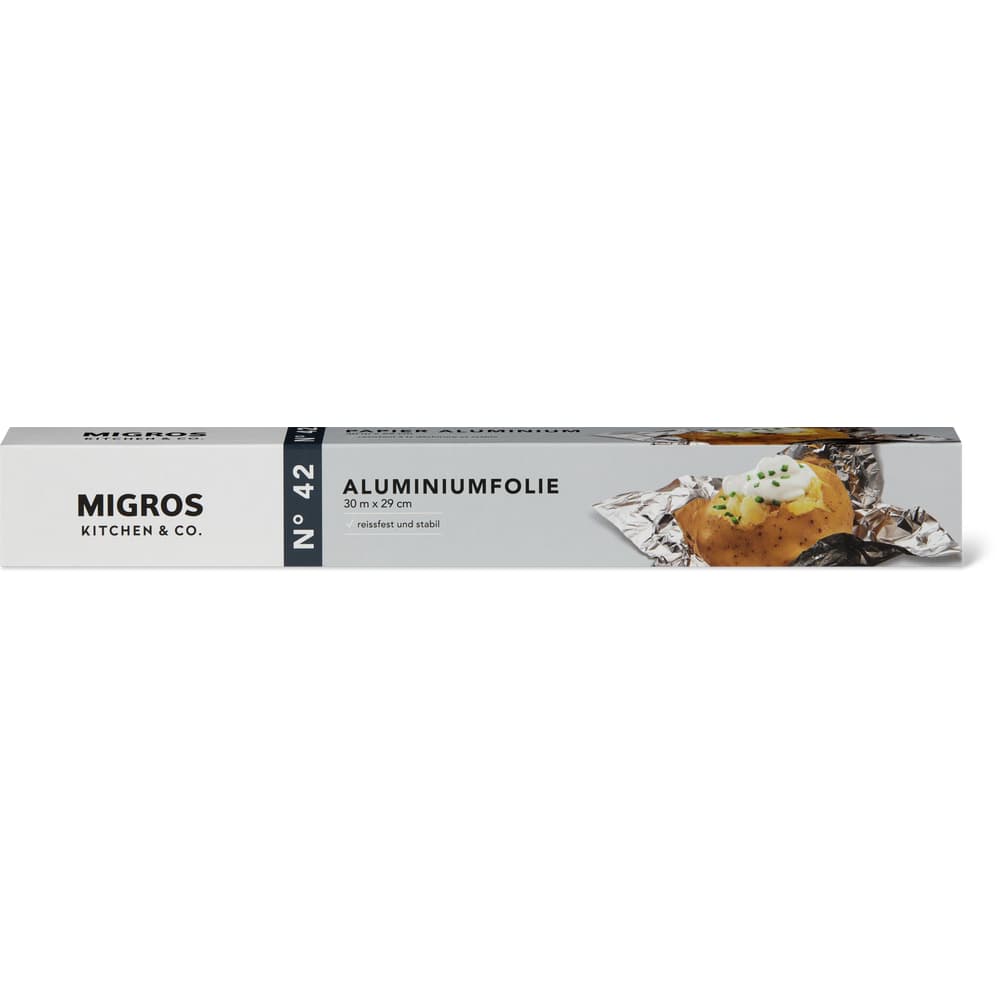Migros Kitchen & Co. N°42 Aluminiumfolie 30m x 29cm