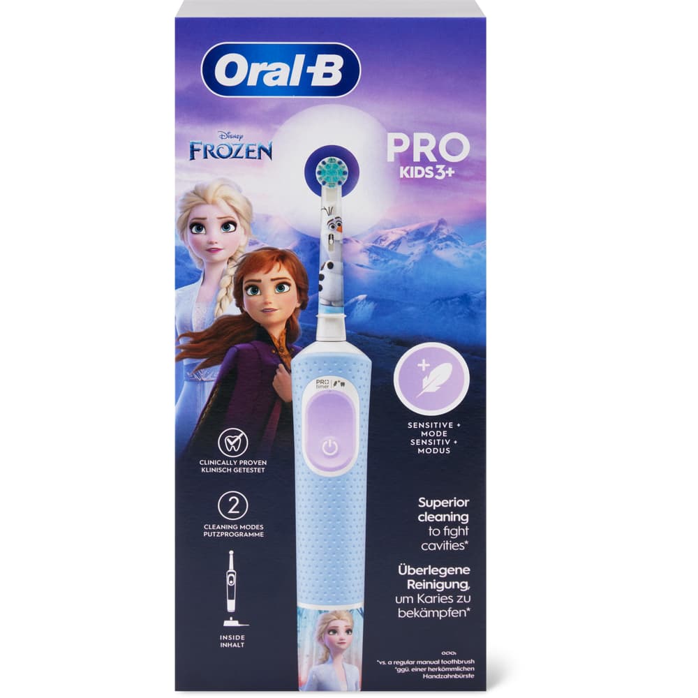 Oral-B Pro Kids Elektrische Zahnbürste für Kinder ab 3 Jahren