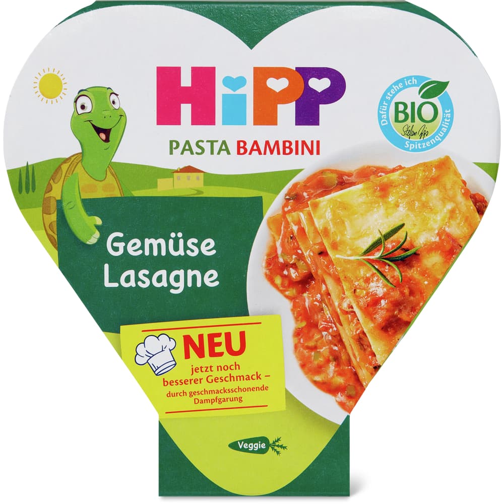 Hipp Menü Gemüse Lasagne Bio, ab 1 Jahr