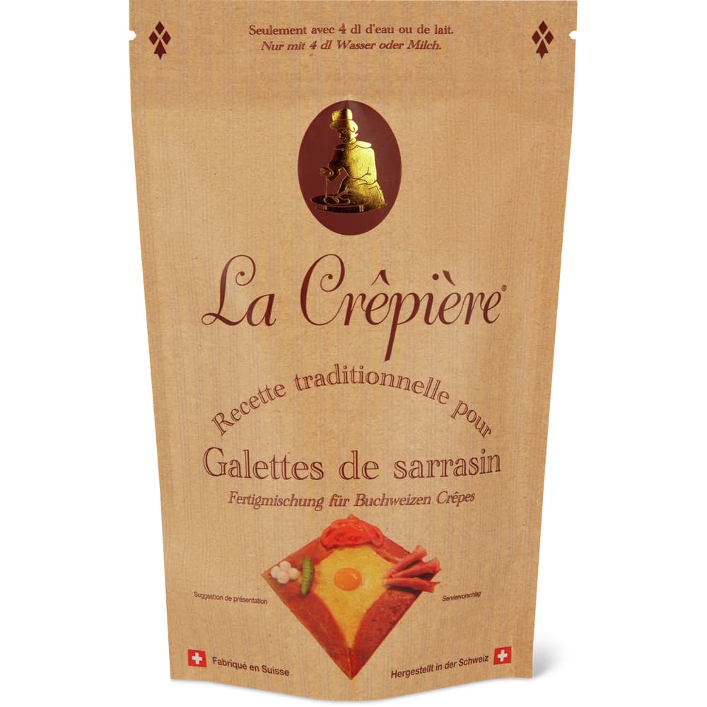 La Crêpière Fertigmischung für Buchweisen Crêpes