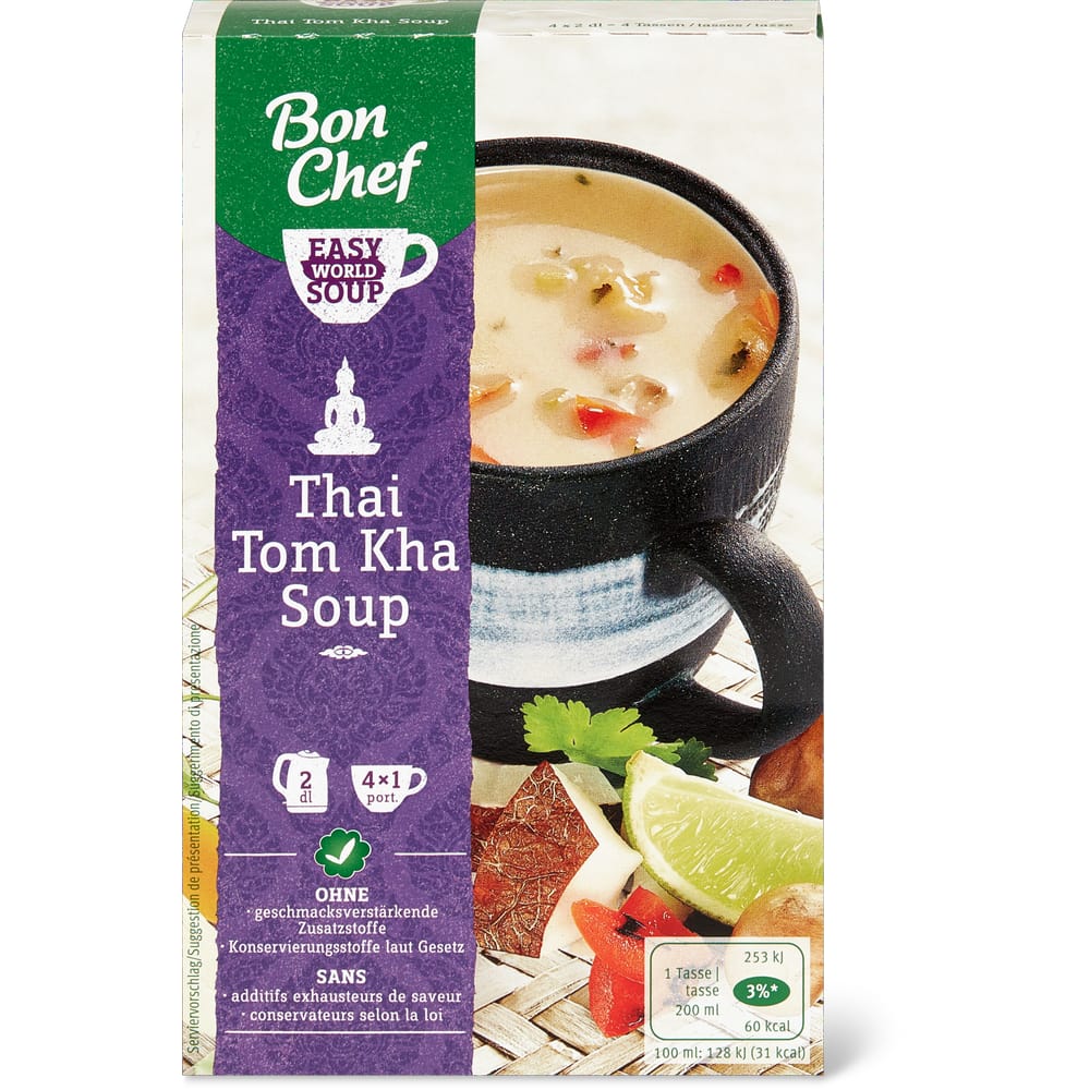 Bon Chef Easy soup Thai Tom Kha vegetarisch