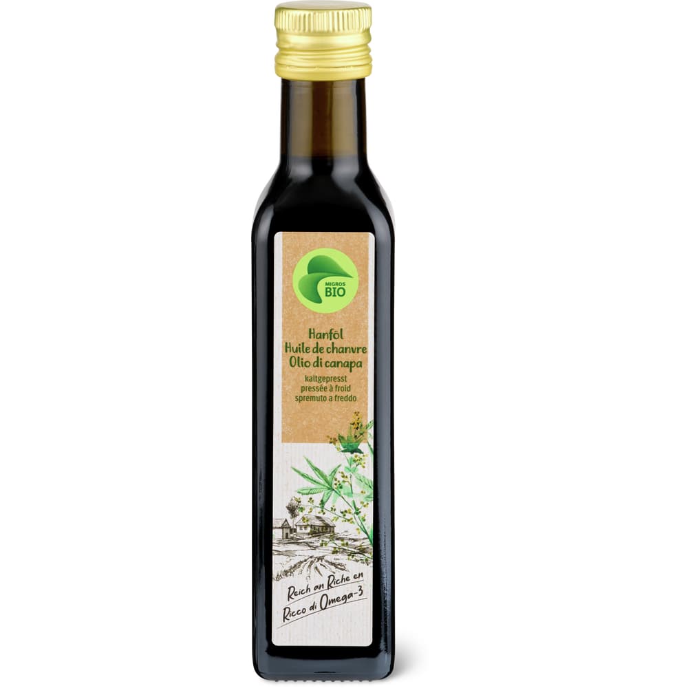 Migros Bio Hanföl, kaltgepresst