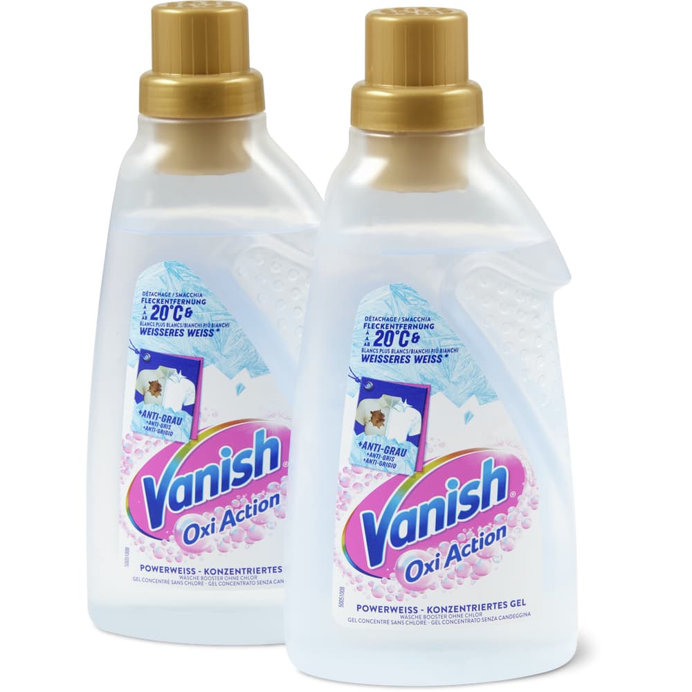 Vanish Oxi Action Gel Weiss 750ml DUO