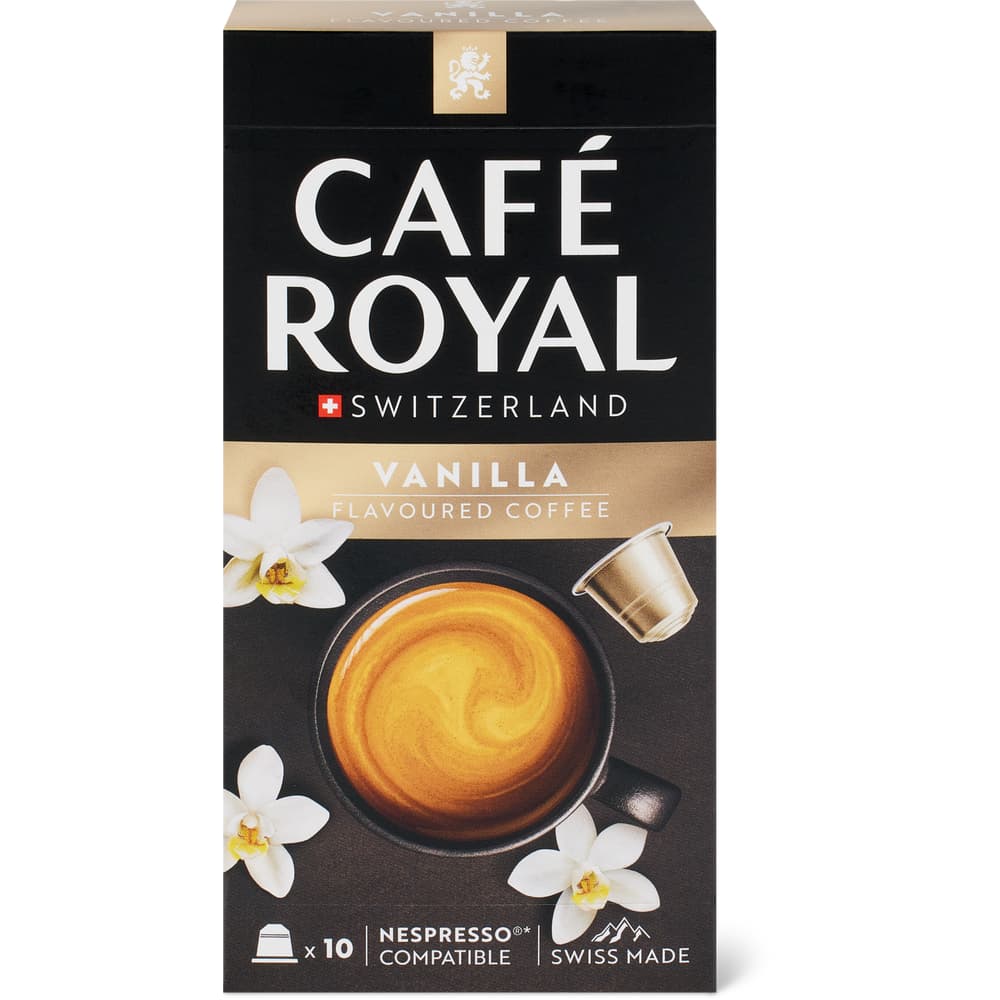 Café Royal Kaffee-Kapseln aus Aluminium Caramel Intensität 4/10