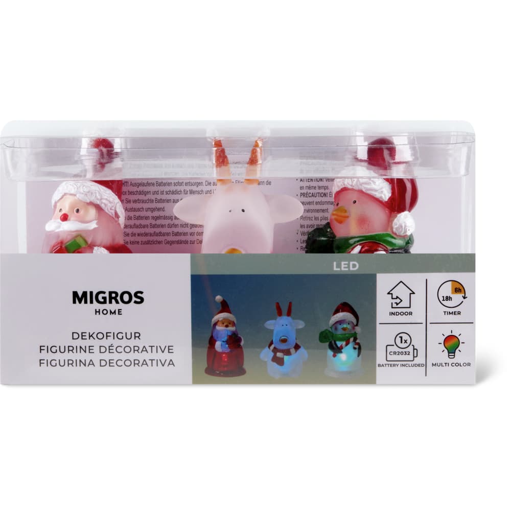 Migros Home LED Figuren 8cm