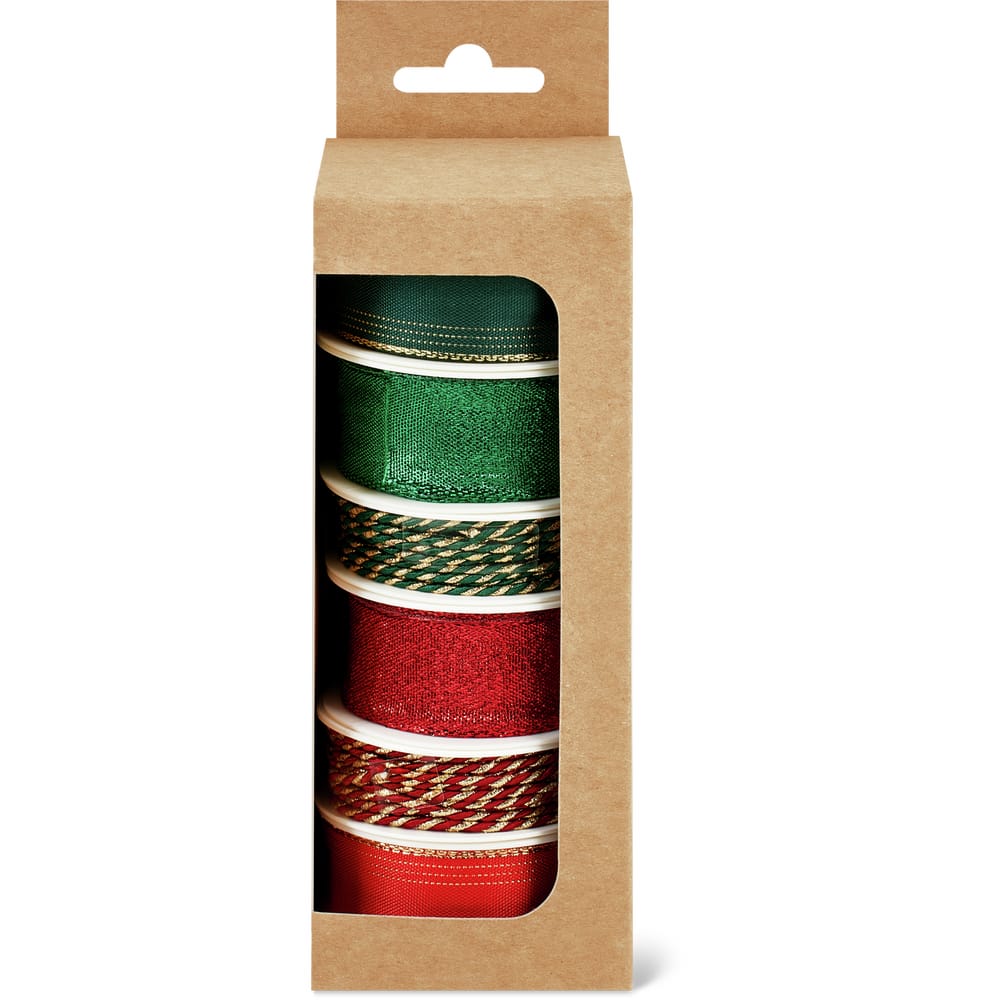 Migros Paper & Co. Geschenkbänder Farbig assortiert