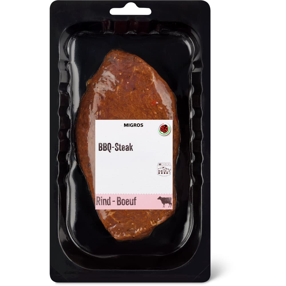 Ip Kd Rind IP-SUISSE · BBQ-Rinds Plätzli · mariniert • Migros