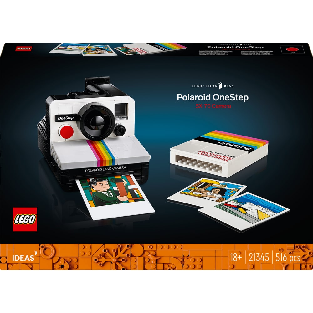 Lego Ideas 21345 Polaroid OneStep SX-70 Sofortbildkamera
