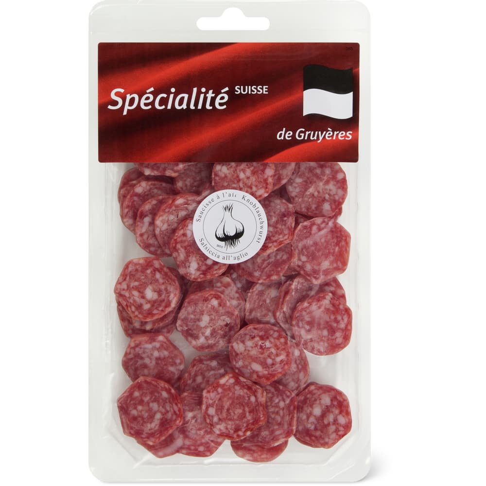 Spécialité Suisse Greyerzer Knoblauchwurst