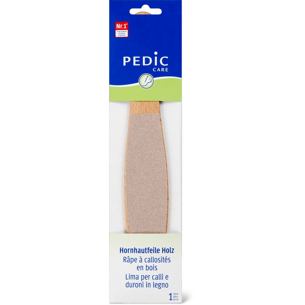 Pedic Hornhautfeile Holz