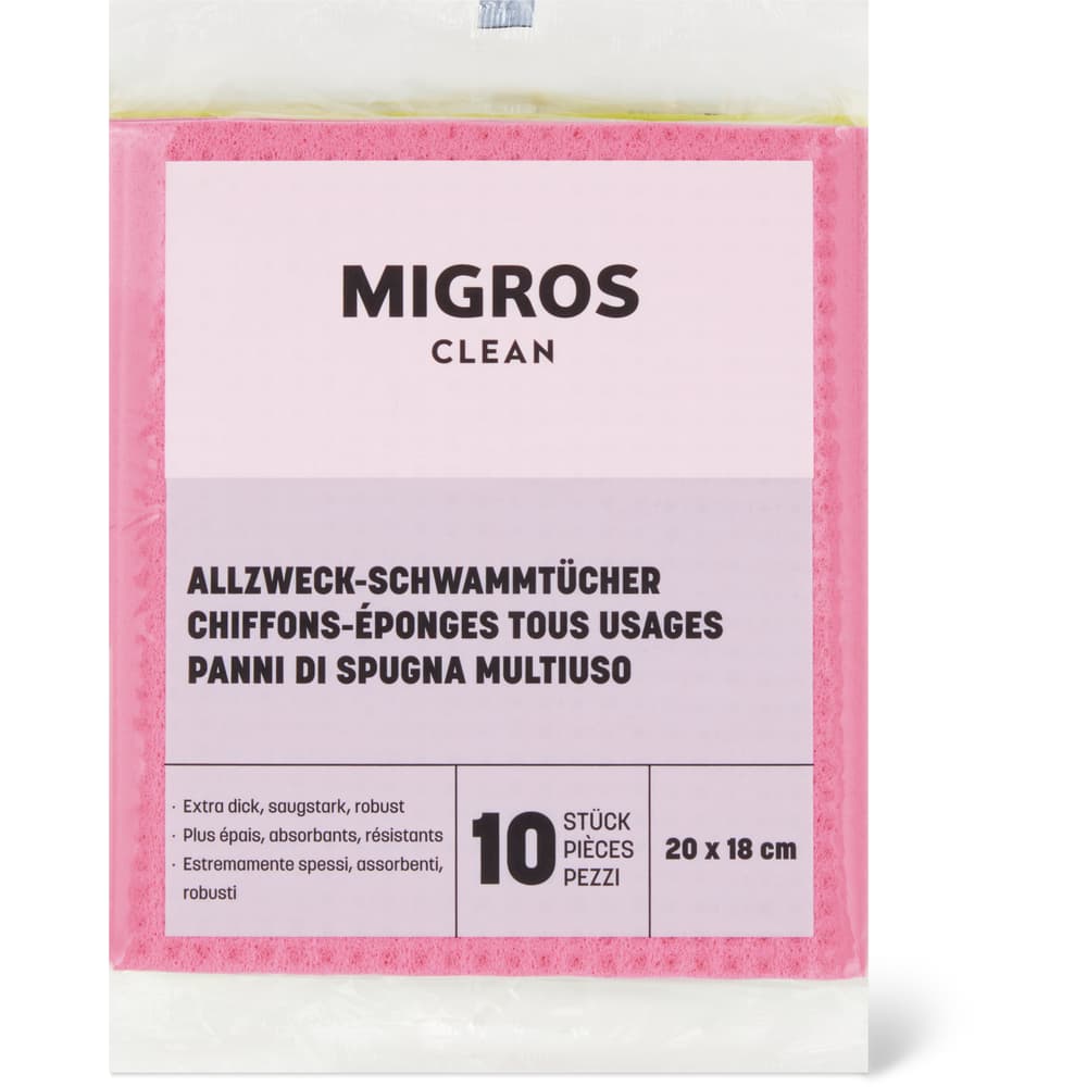 Migros Clean Schwammtücher